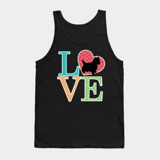 Love cairn terrier best cairn terrier Tank Top